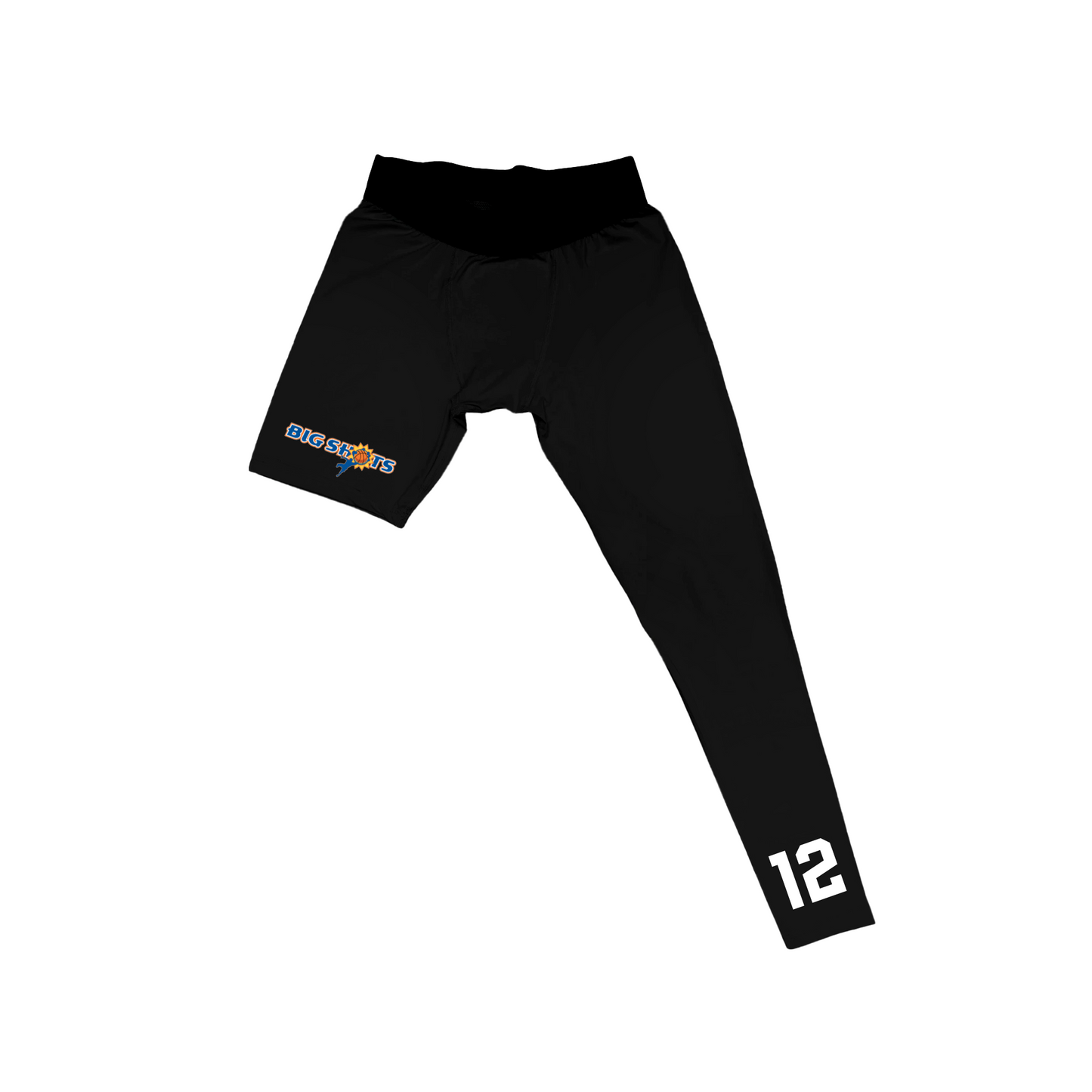 Logo Number One Leg Black